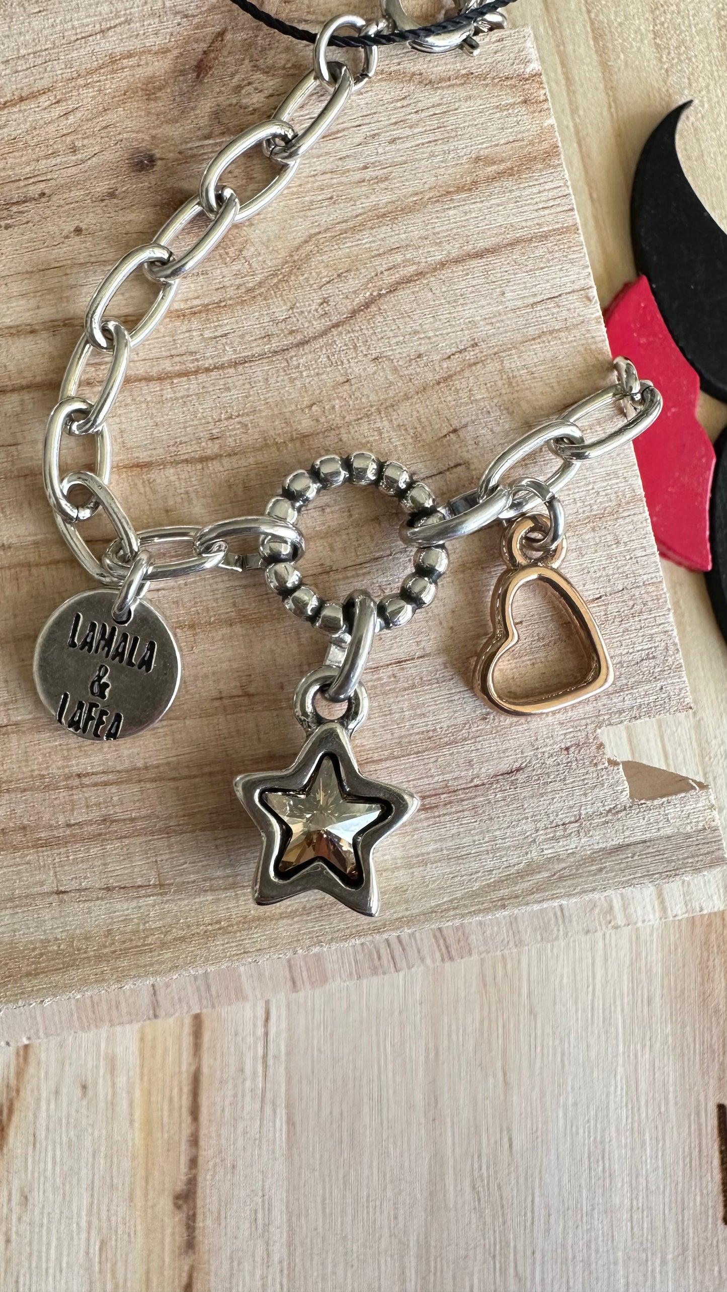 Stars and Hearts Charms- L31