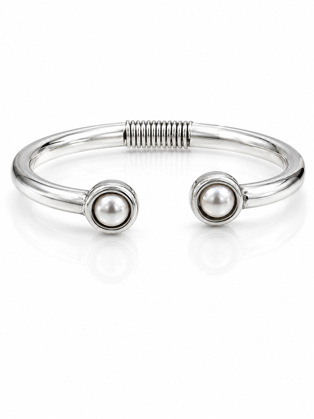 Double Pearl Bangle L110