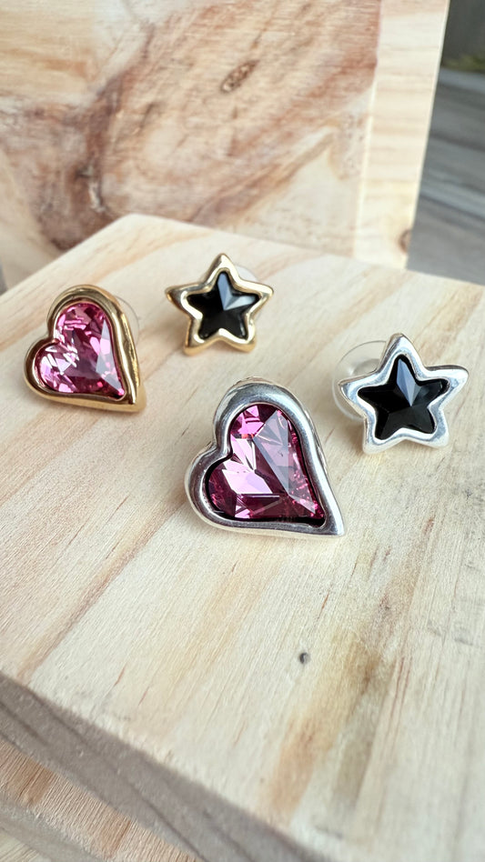 Mix Match Stud Earrings- L26