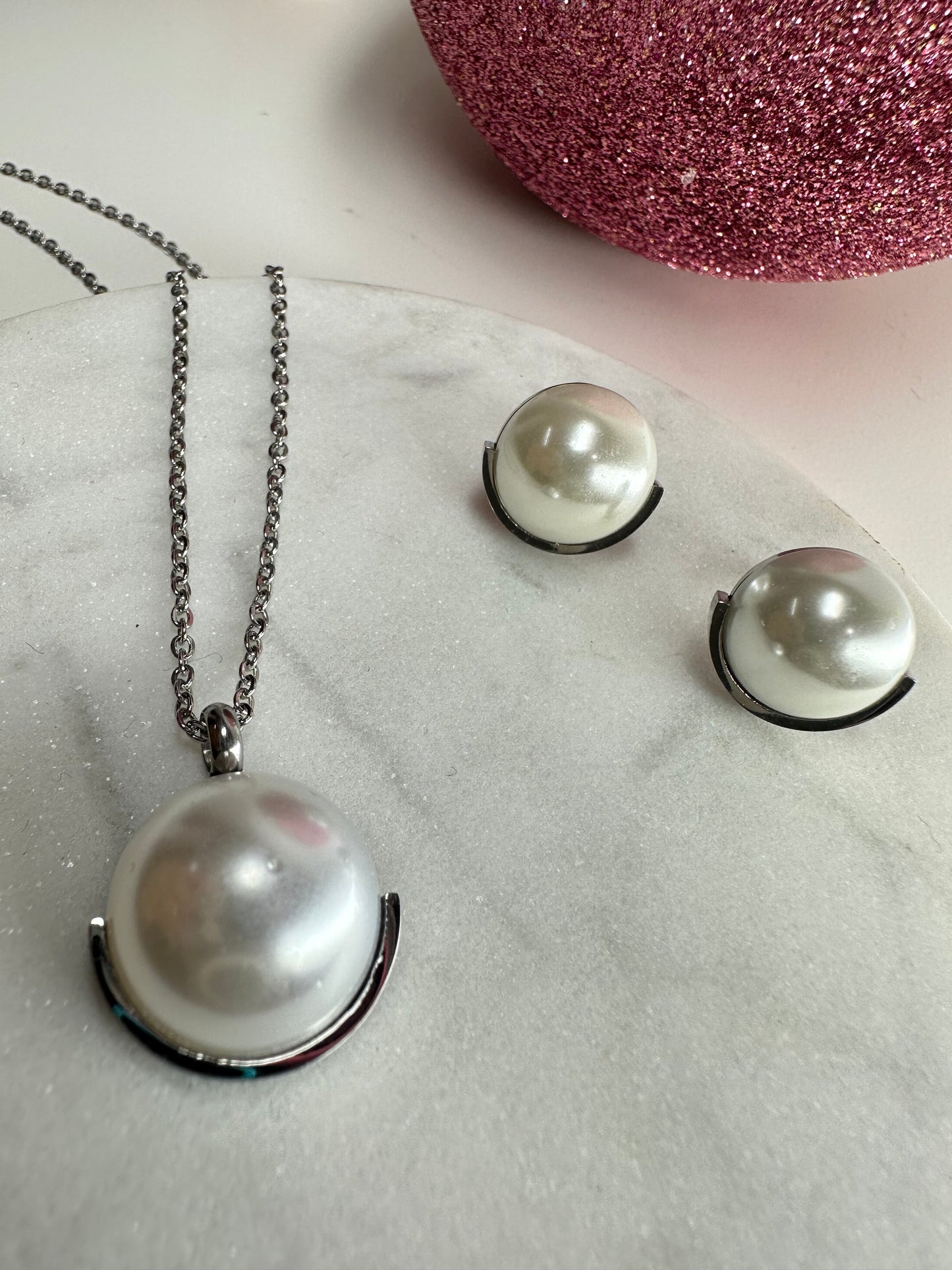 Pearl Steel Set