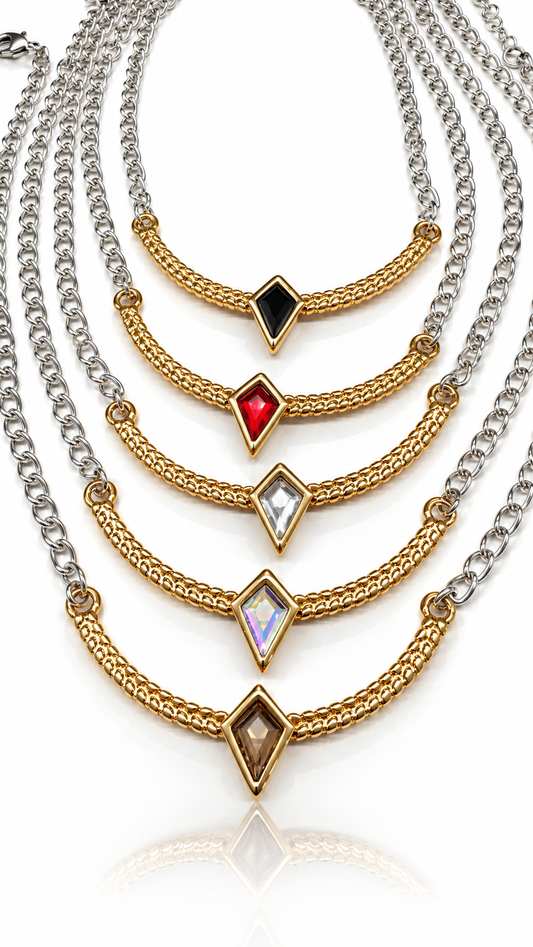Savage 2tones Necklace- P54