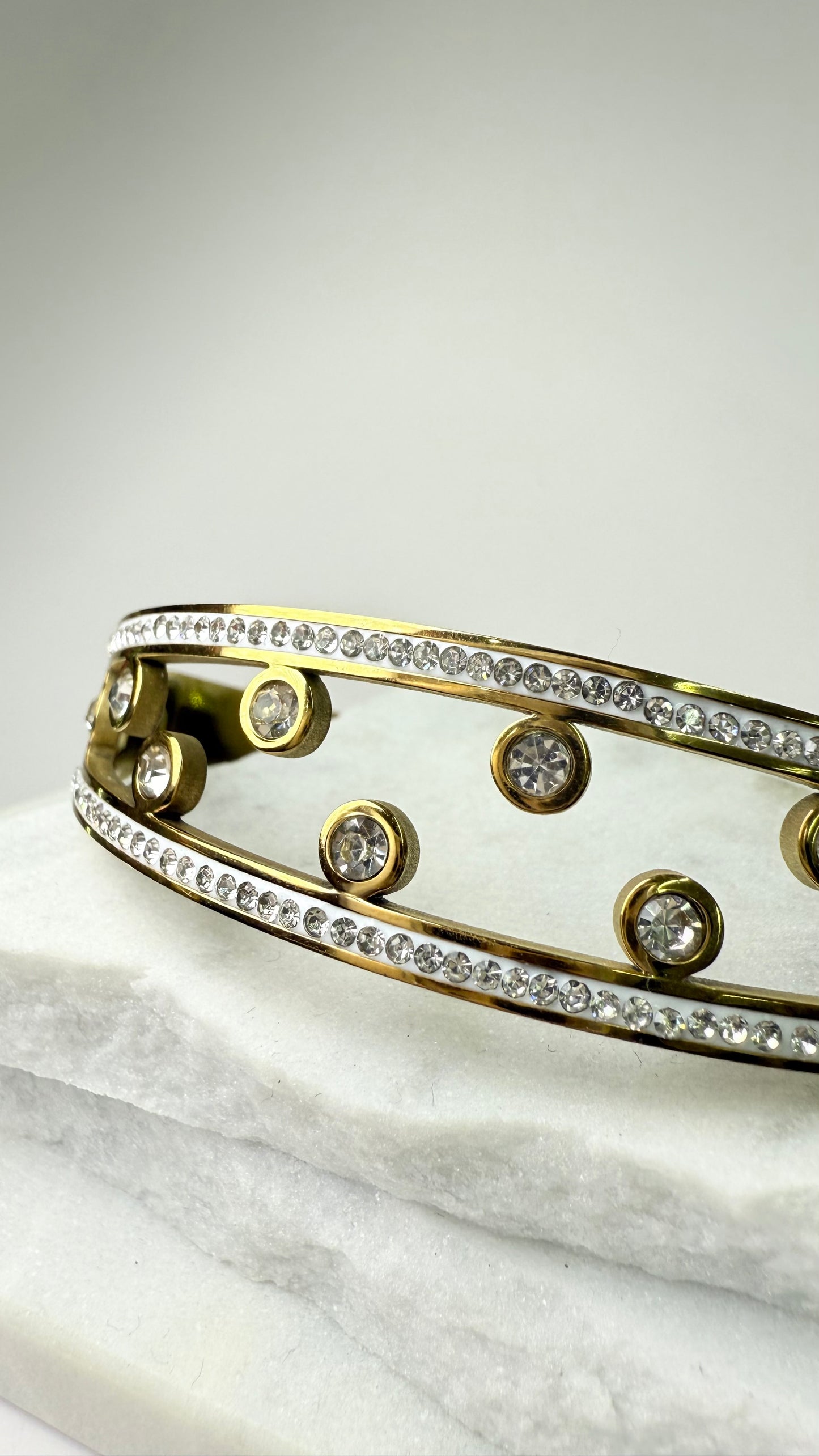 Xia Steel Bangle- S408