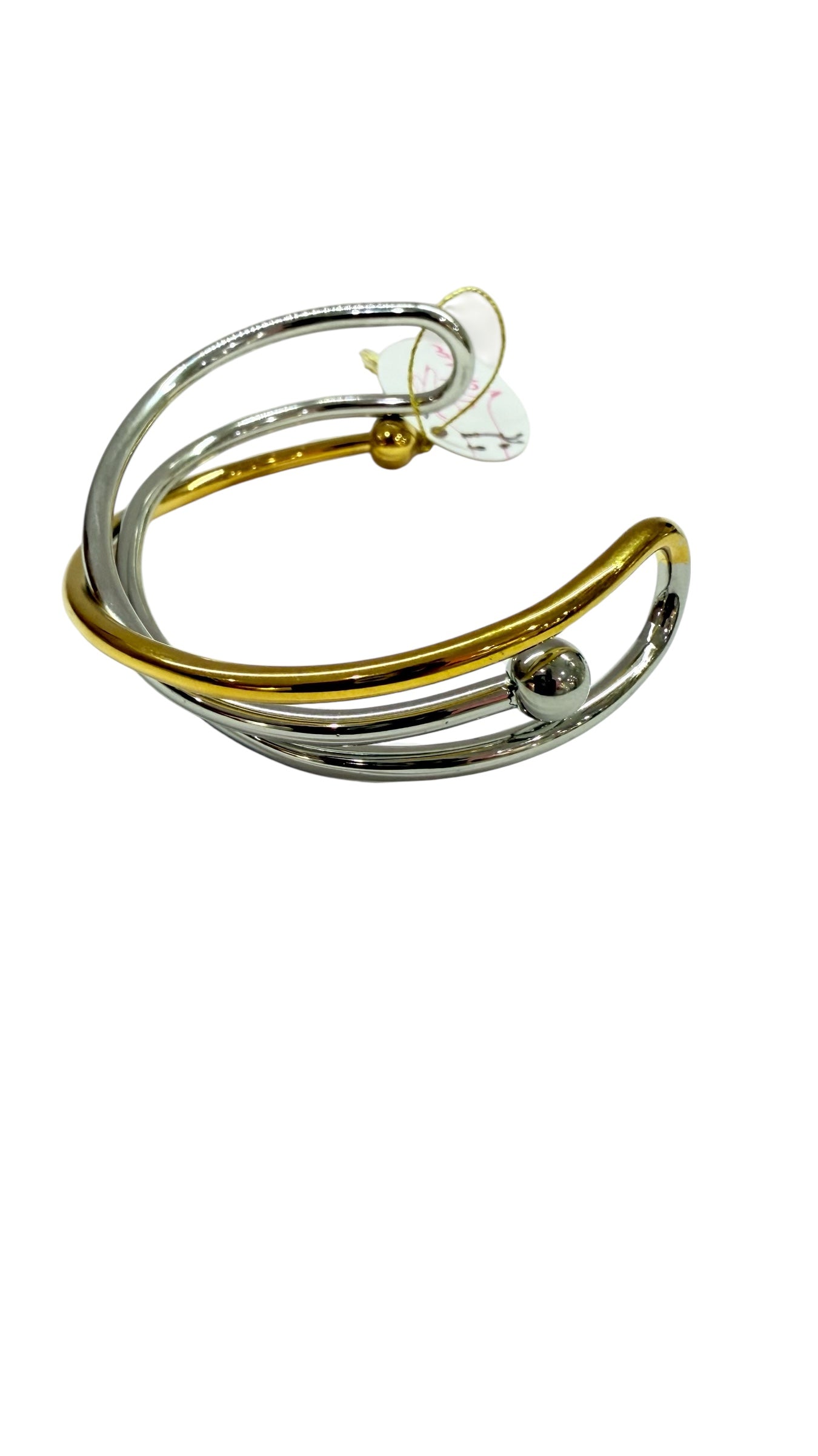 Silver and Gold Bracelet- S40