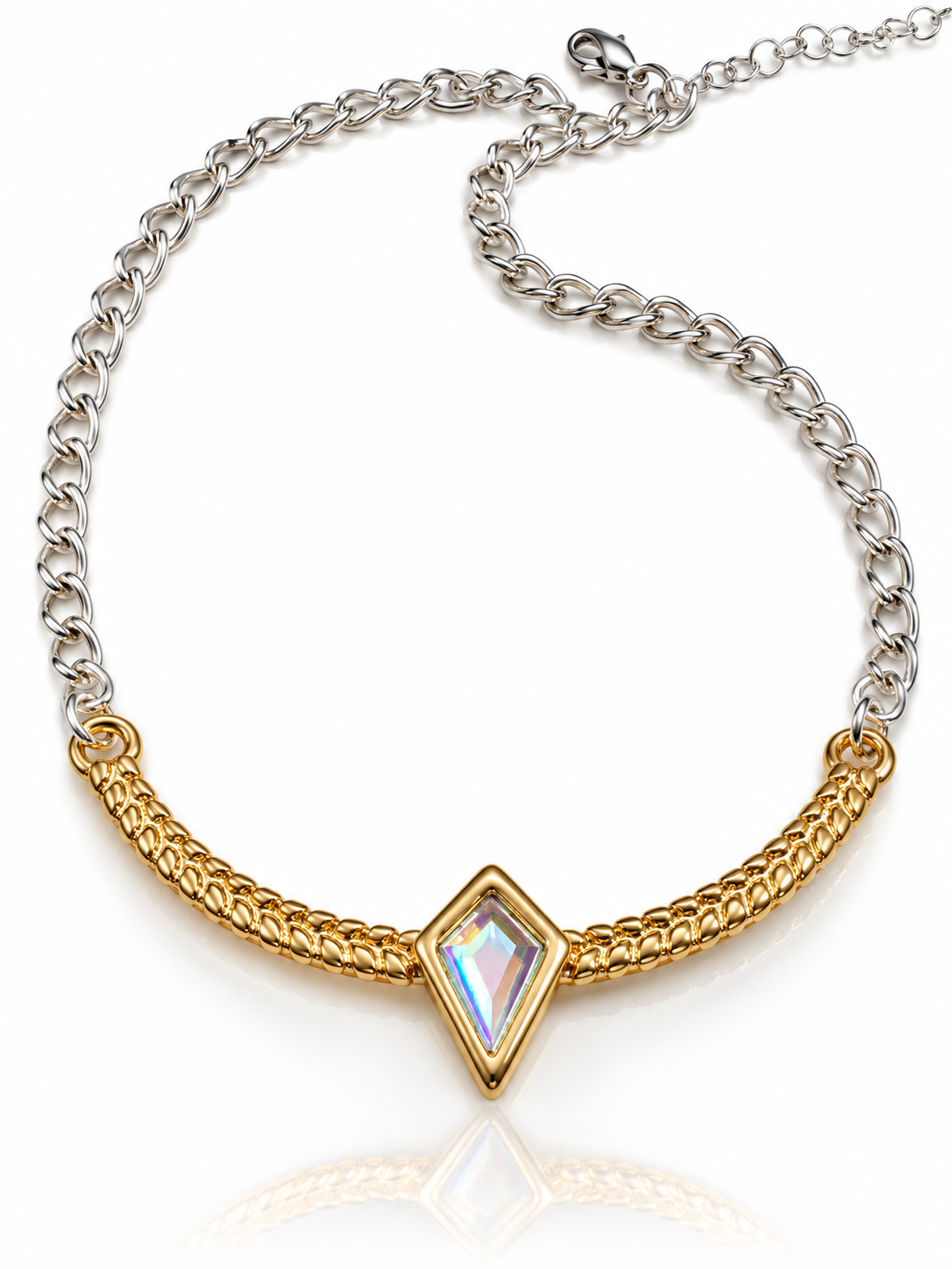 Savage 2tones Necklace- P54