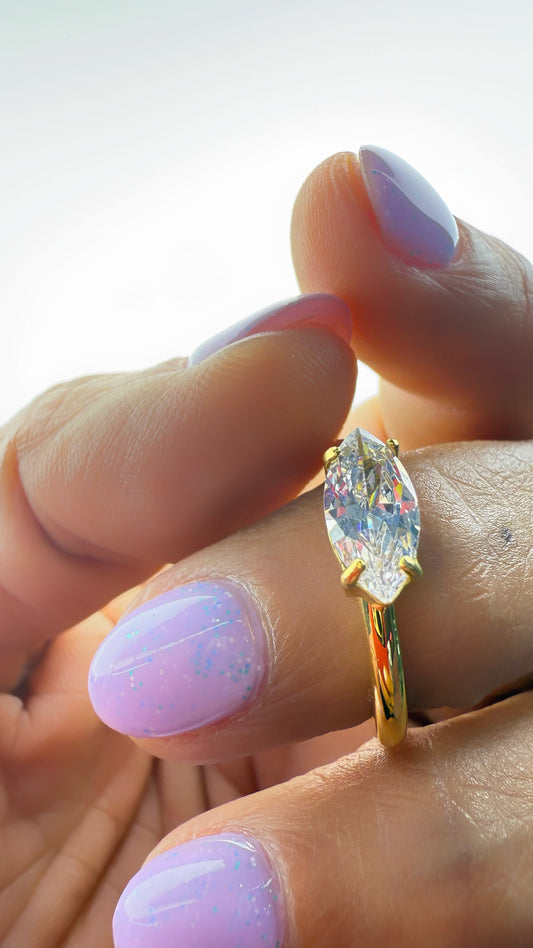 Brilliant Steel Ring-S24