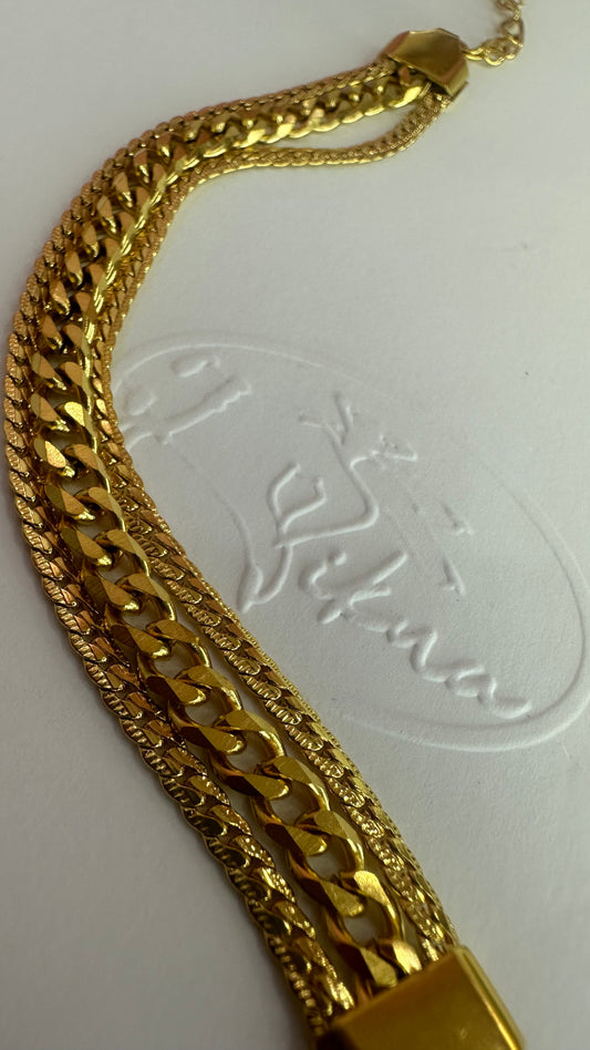 Layers Steel Bracelet - S88