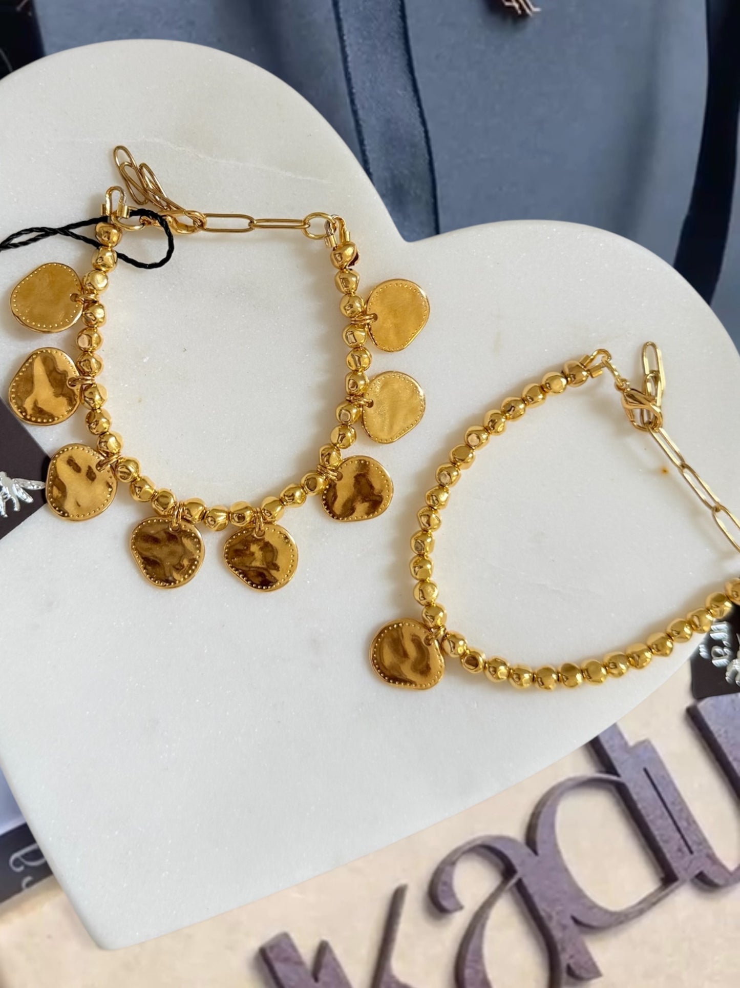 Gold Gea Chapas Bracelet- P066