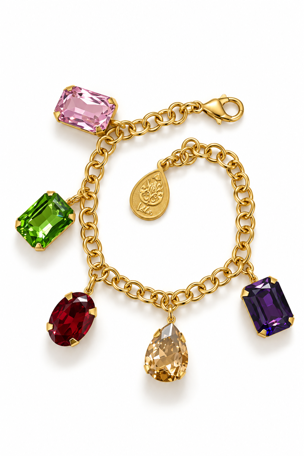 Glam Gemstones Bracelet- T8