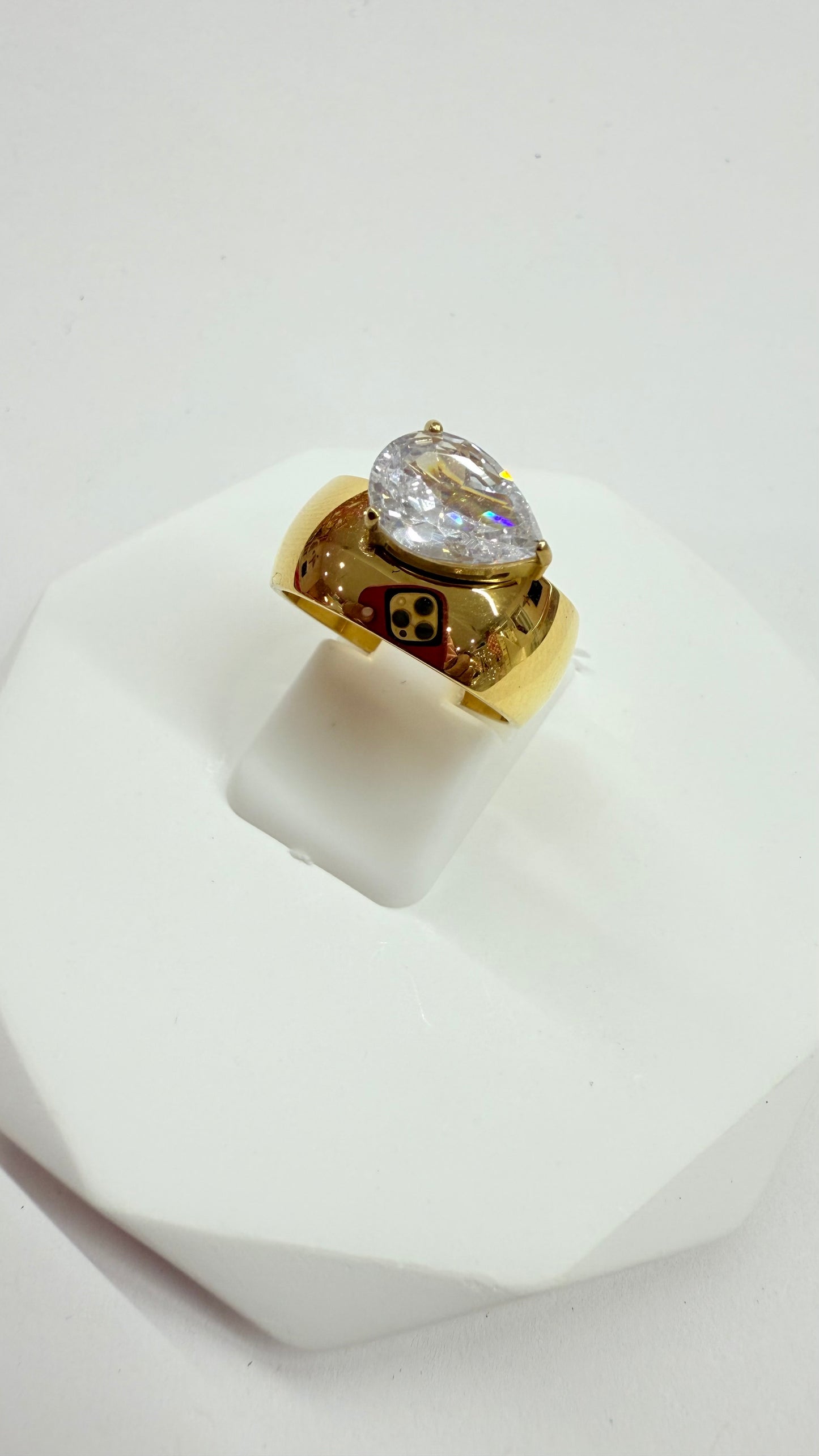 Belle Steel Ring- S09