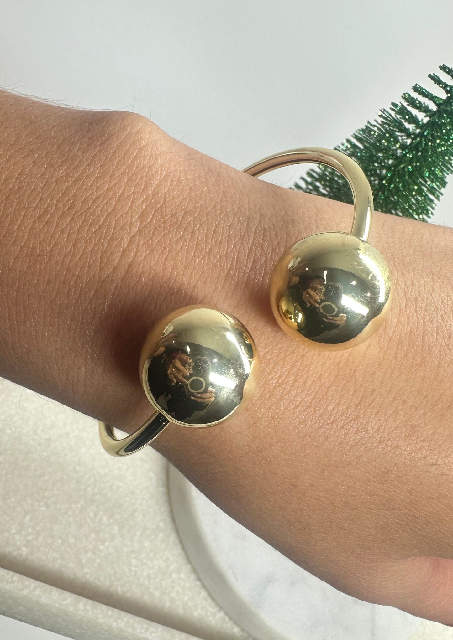 Double Ball Bracelet