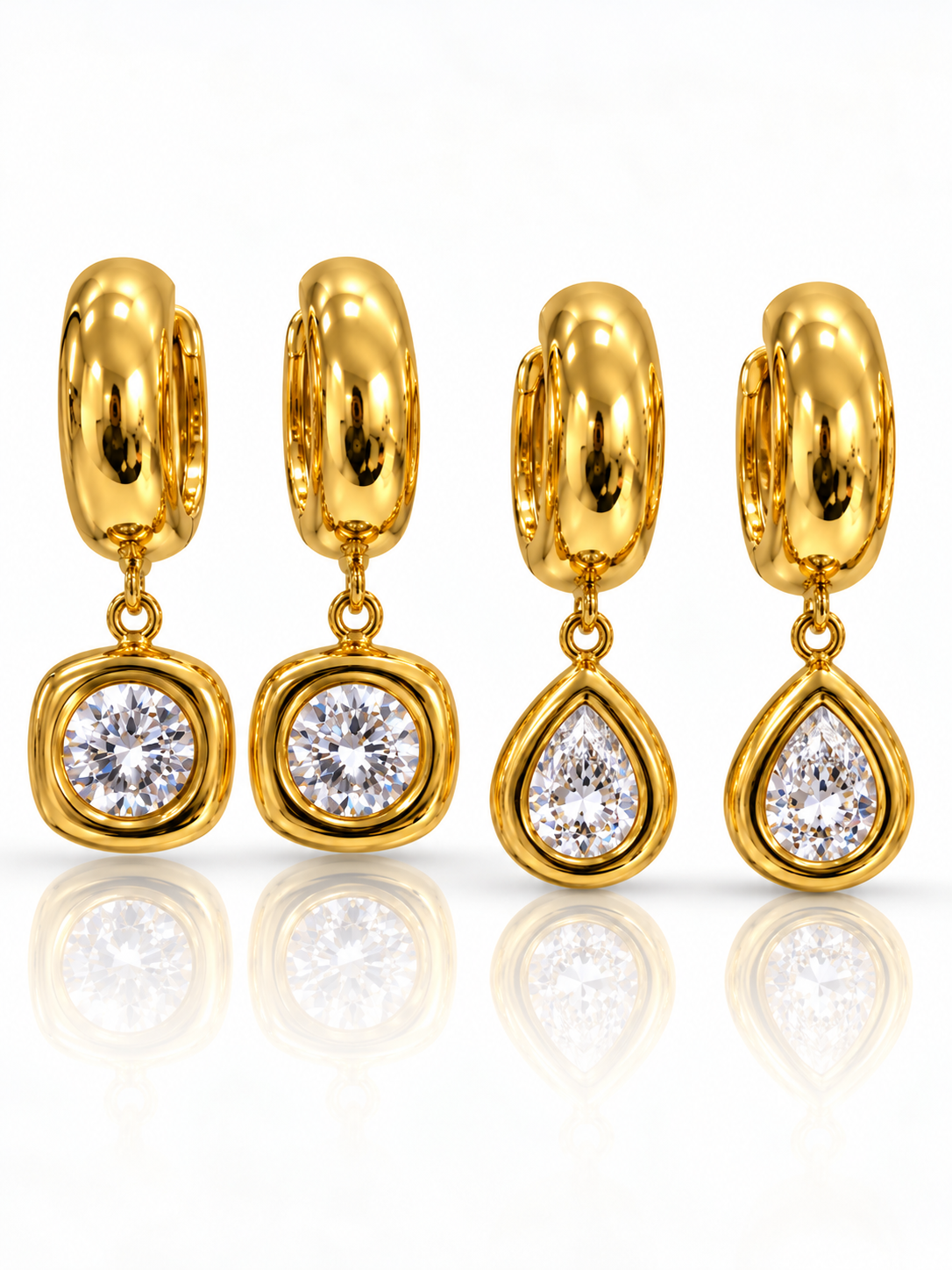 Radiant Glow Hoops- S220