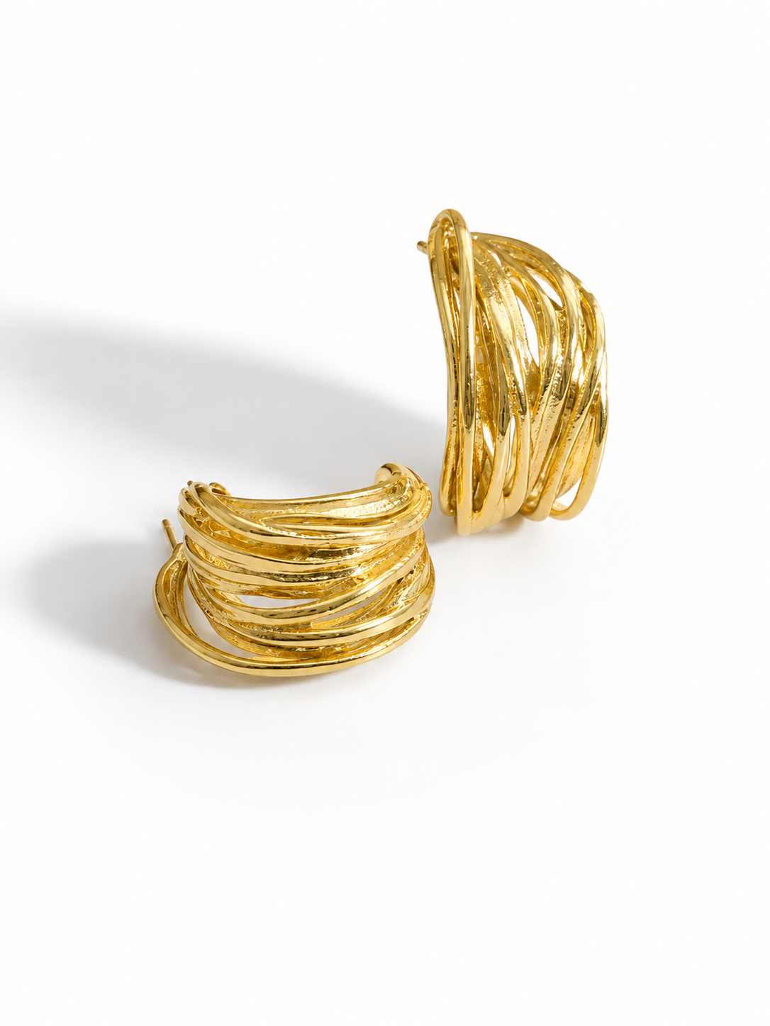 Tangled Hoops Earrings- S18