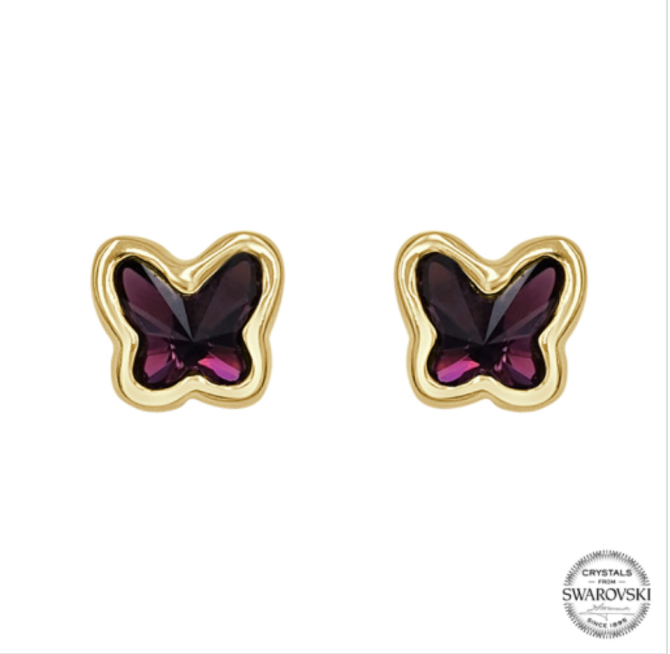 Butterfly Stud Earrings - L20