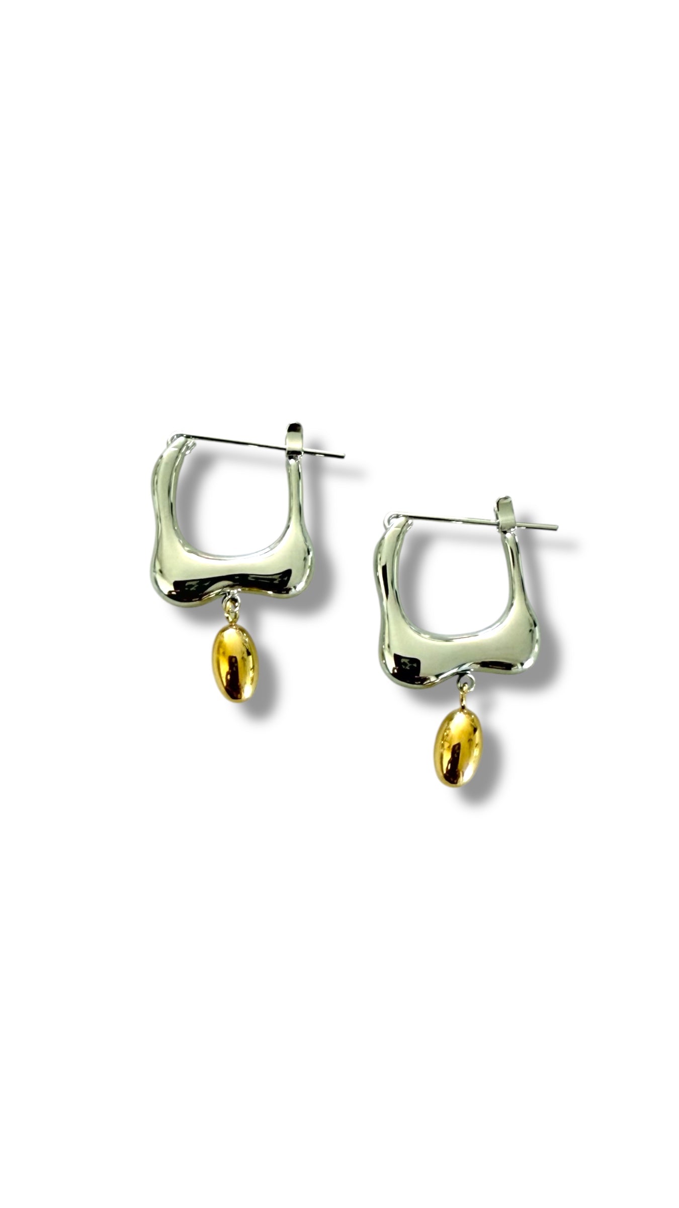 Teardrops Hoops Earrings- S455