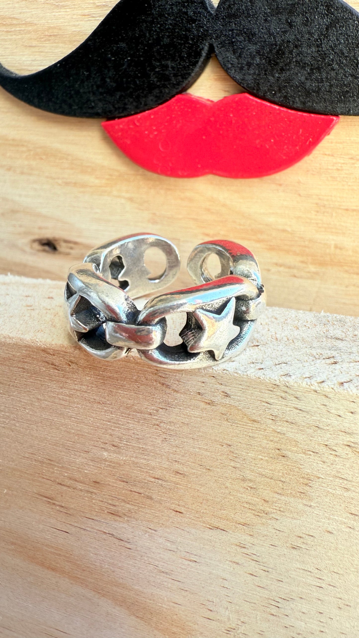 Solid Star Ring - L74