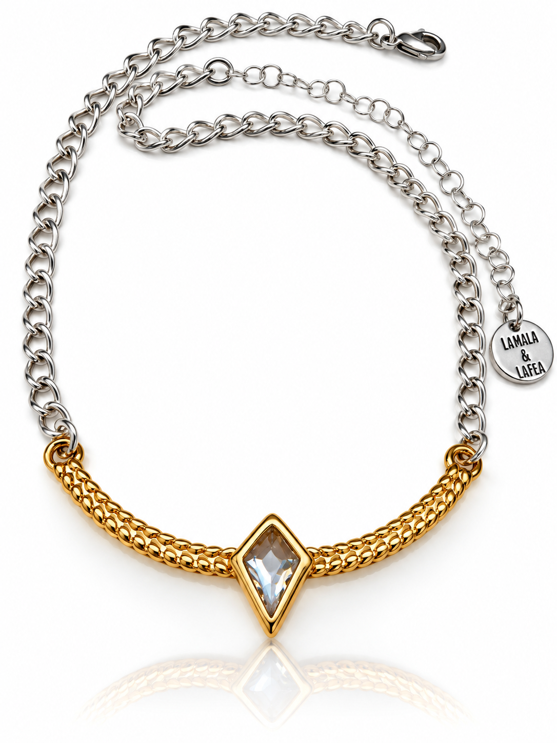 Savage 2tones Necklace- P54