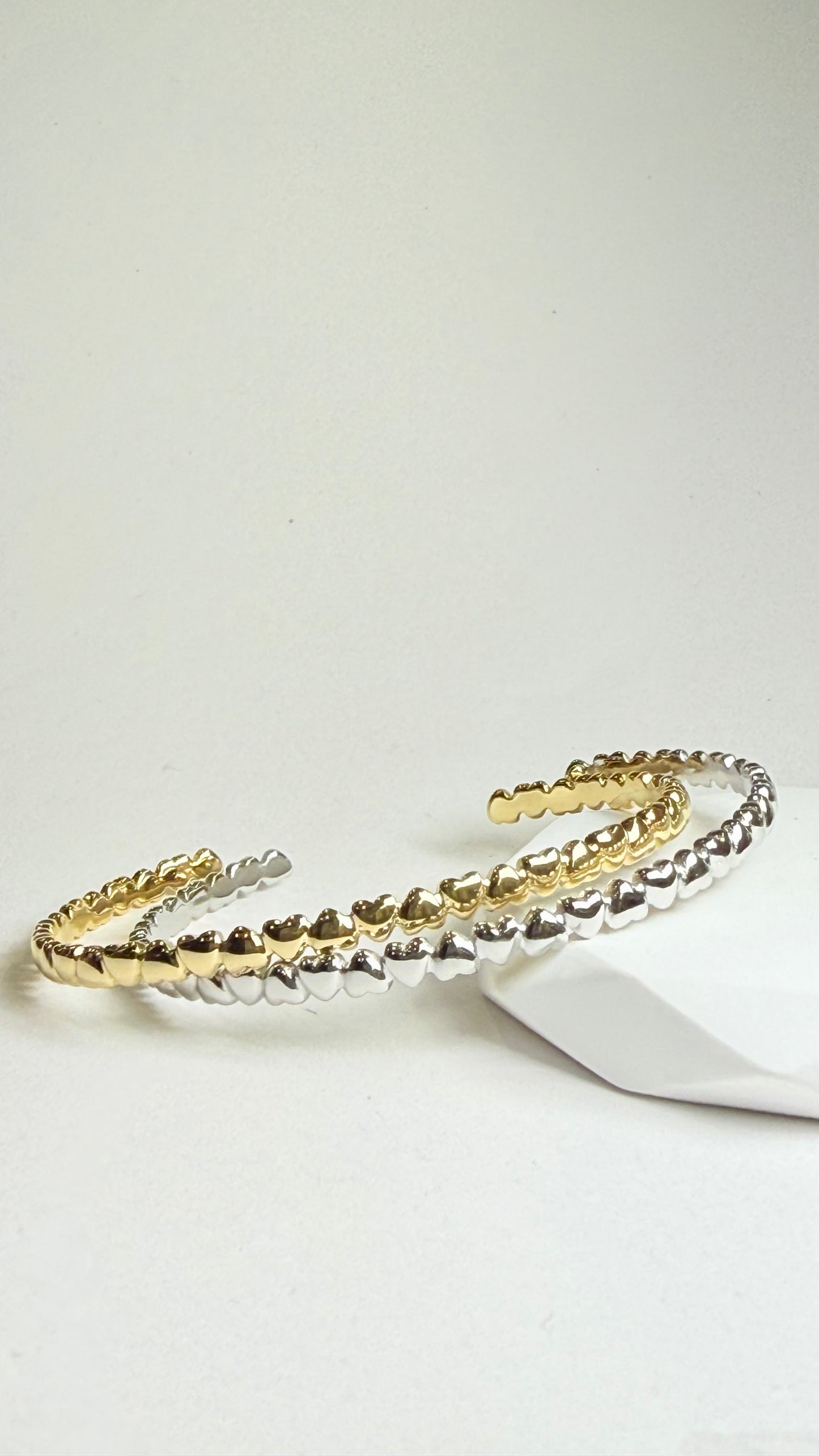 Hearts & Hearts Bangle- S608