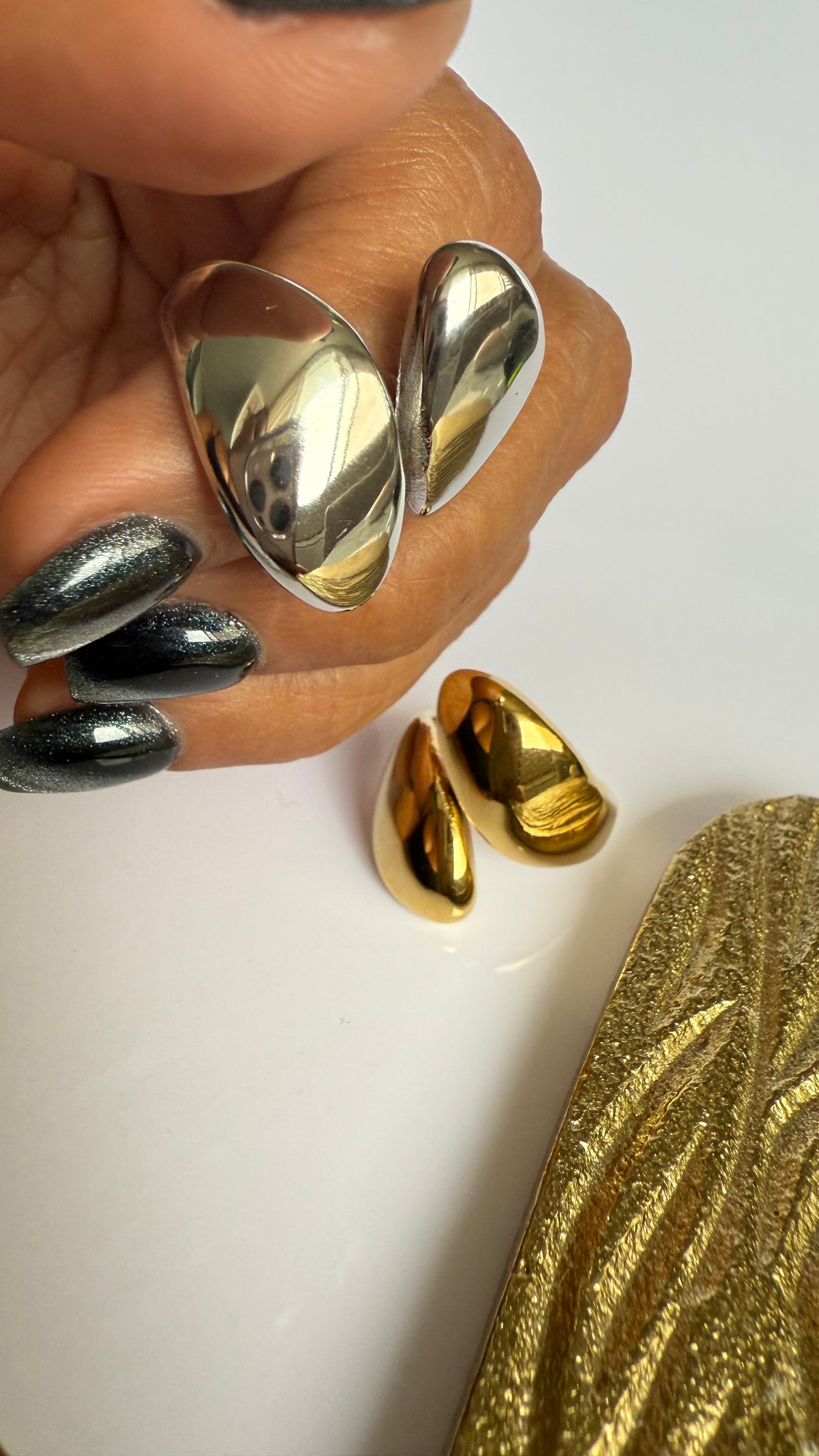 Mia Chunky Steel Ring S230