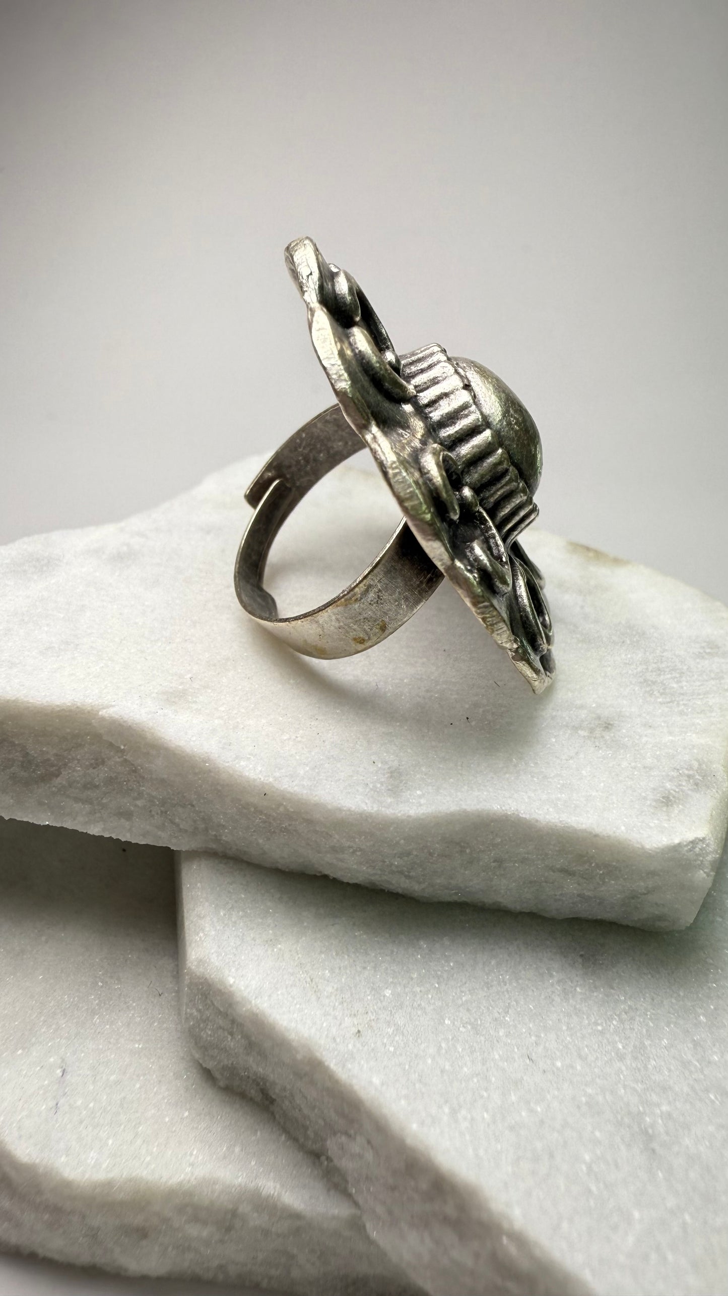 Exotic Zamak Ring- T43