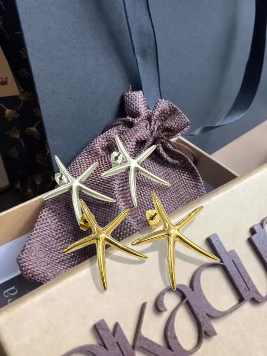 Starfish Earrings- PCB033
