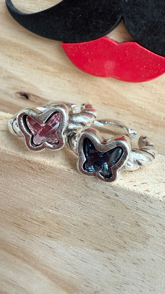 Butterfly Silver Ring- L88