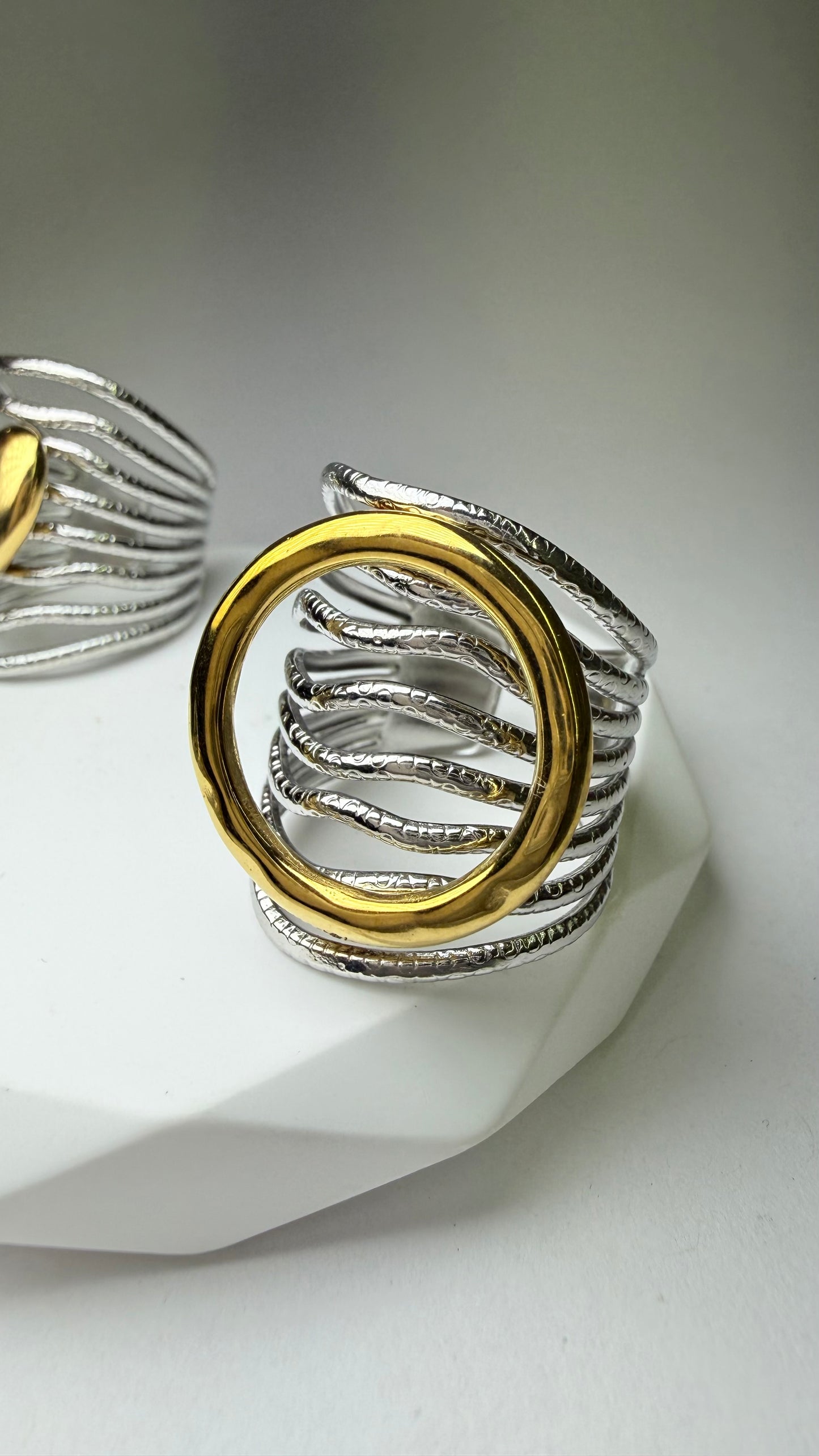 Mix Adjustable Ring- S441