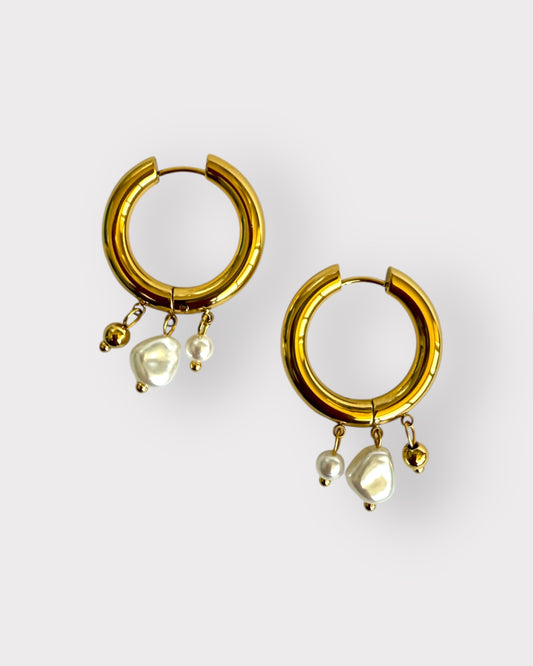 Pretty Steel Hoops-S522