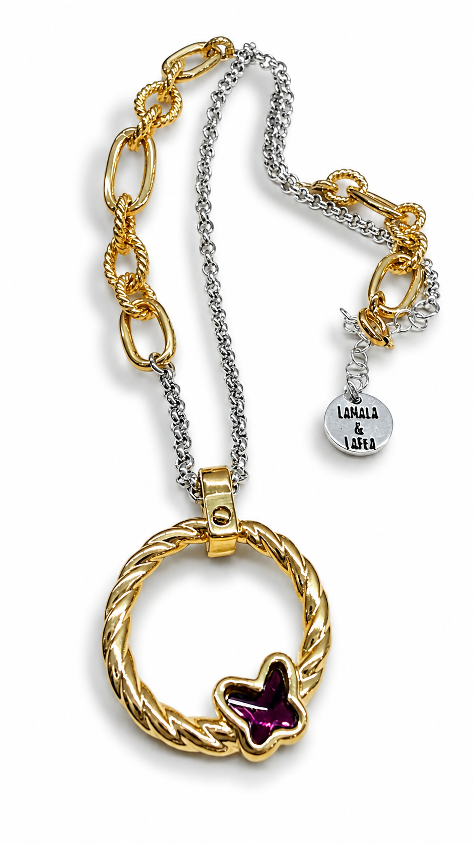Butterfly Necklace- L67