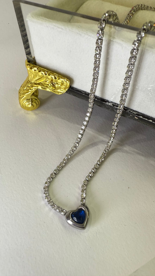 Glam Heart Necklace- S221