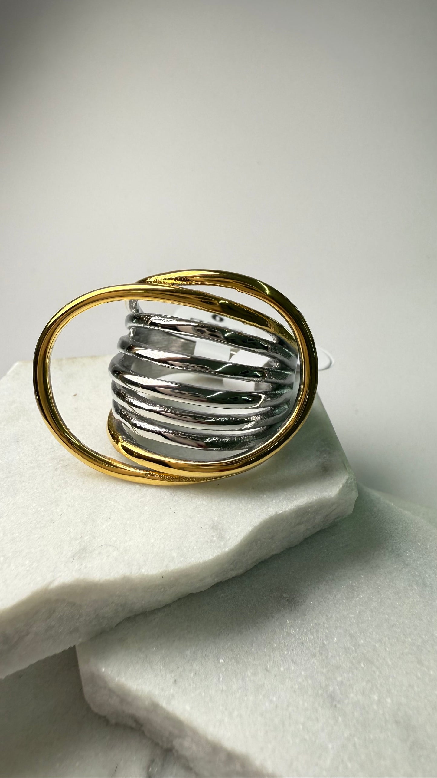 Mix Steel Ring- S101