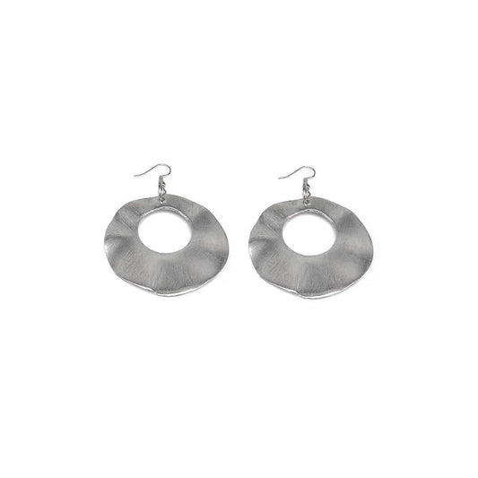 Round Aluminium Earrings - A246