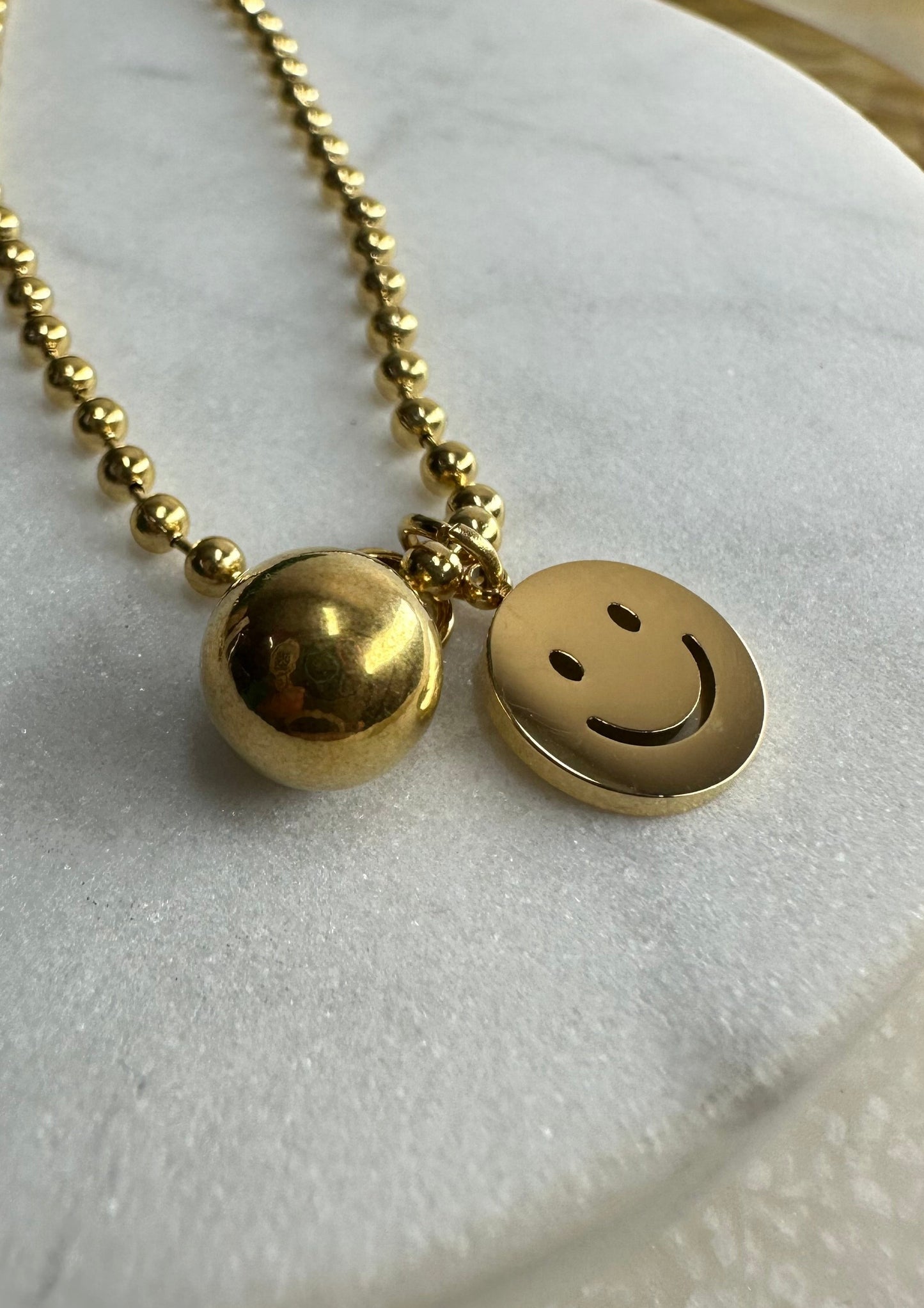 Happy Face Necklace