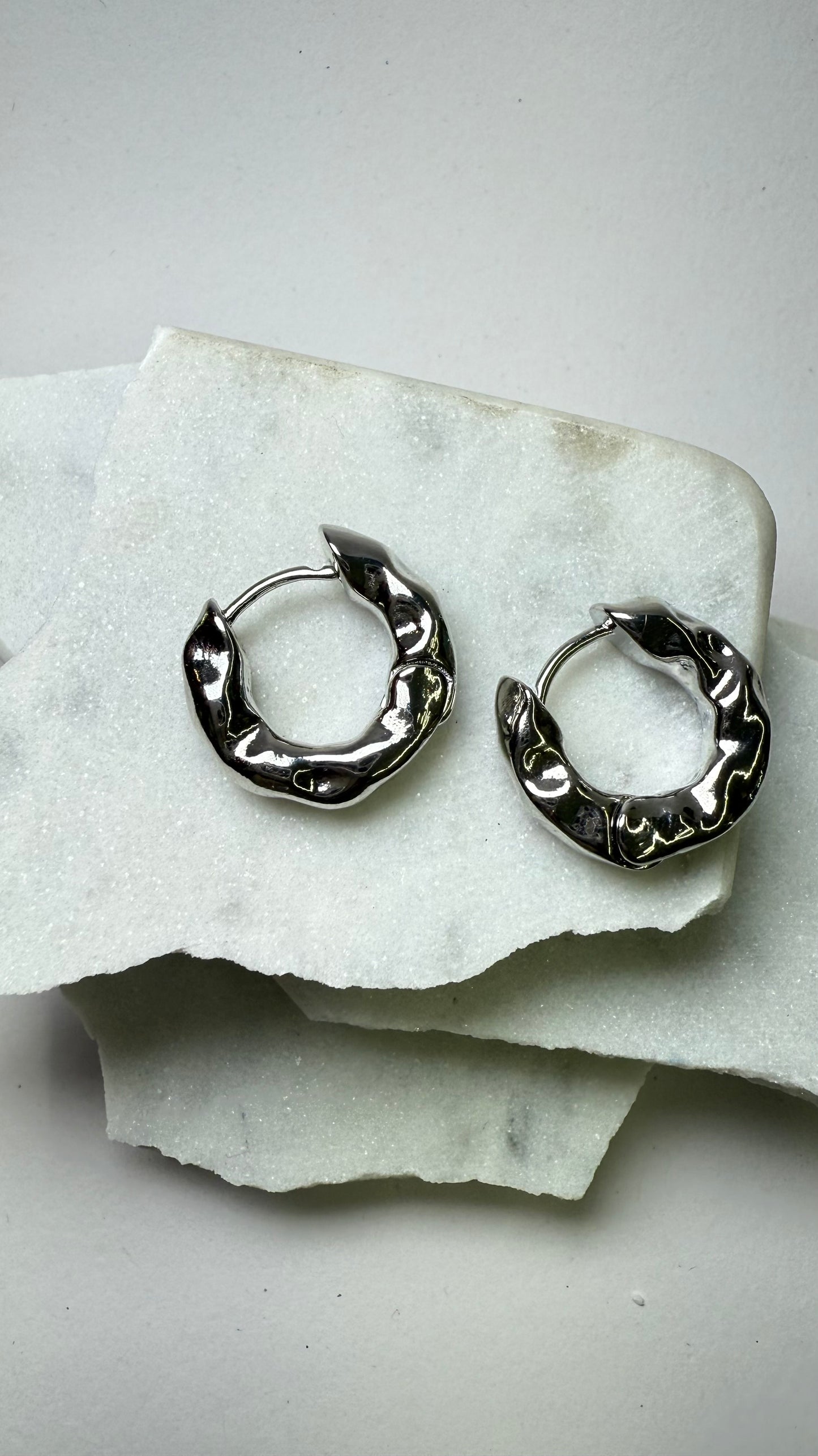 Irregular Small Hoops- S127