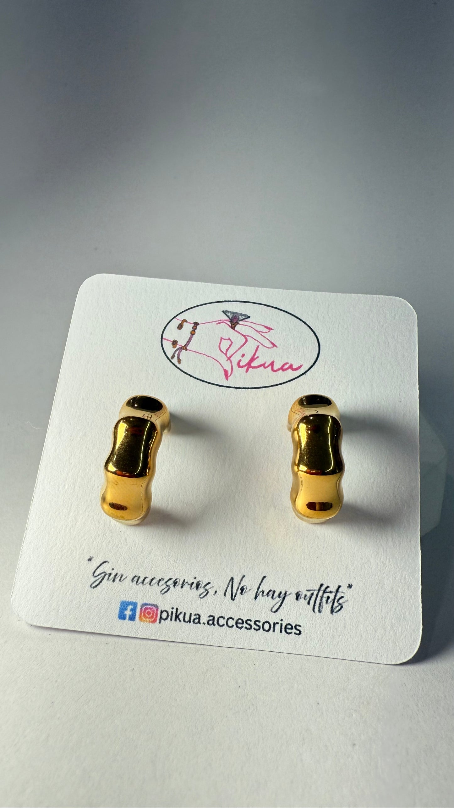 Small Hoops Earrings- S5388