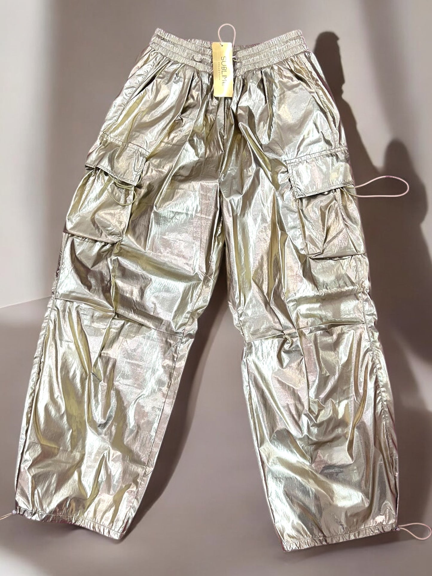 Gold Cargo Pants