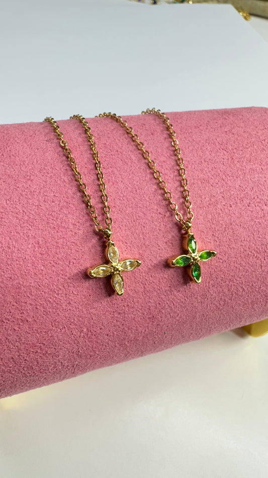 Cross Steel Necklace- S450