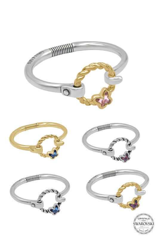 Butterfly Bangle- L69