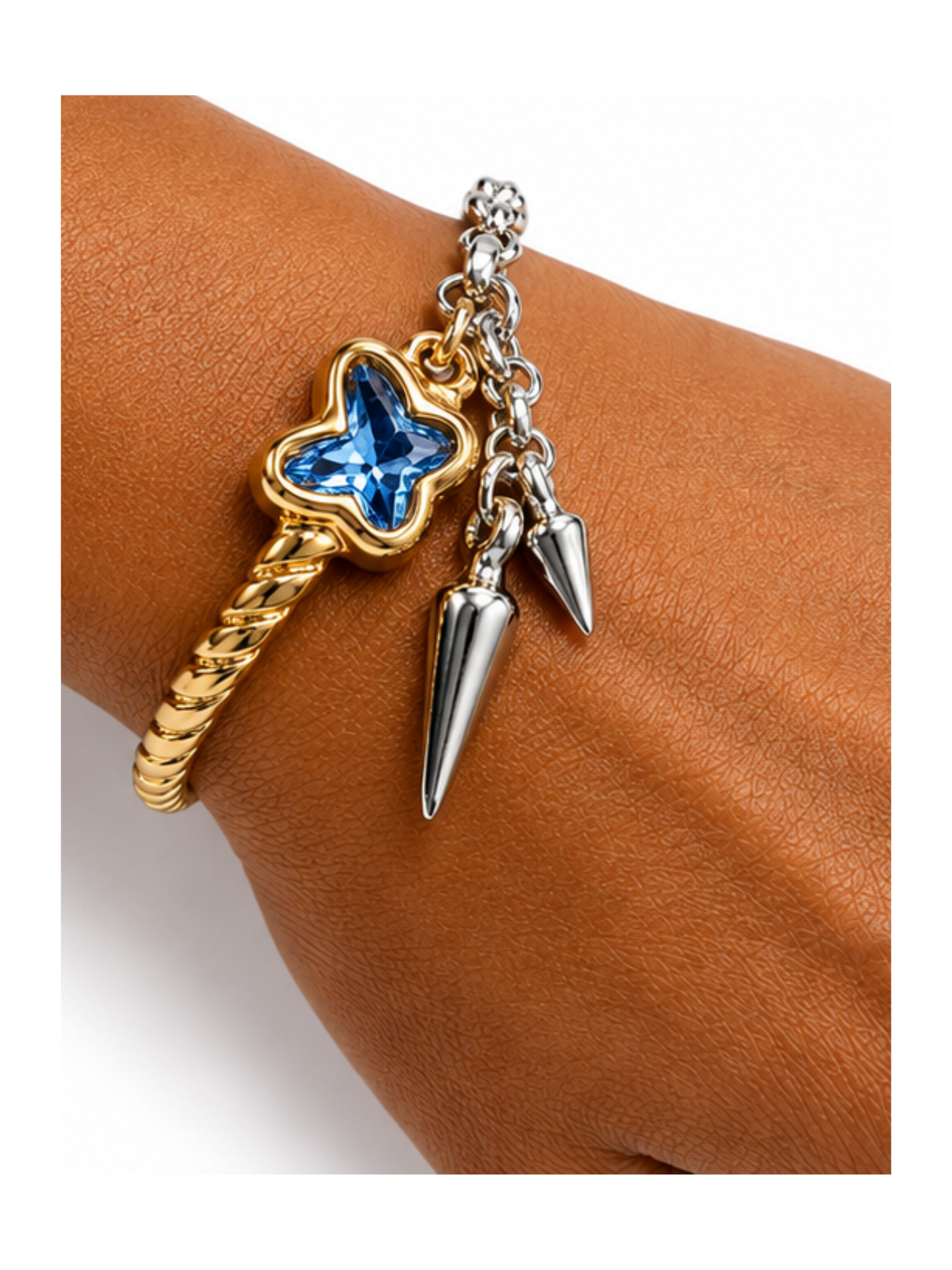 Blue Butterfly Bracelet- L05
