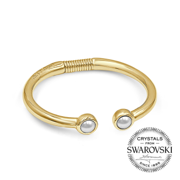 Double Pearl Bangle L110