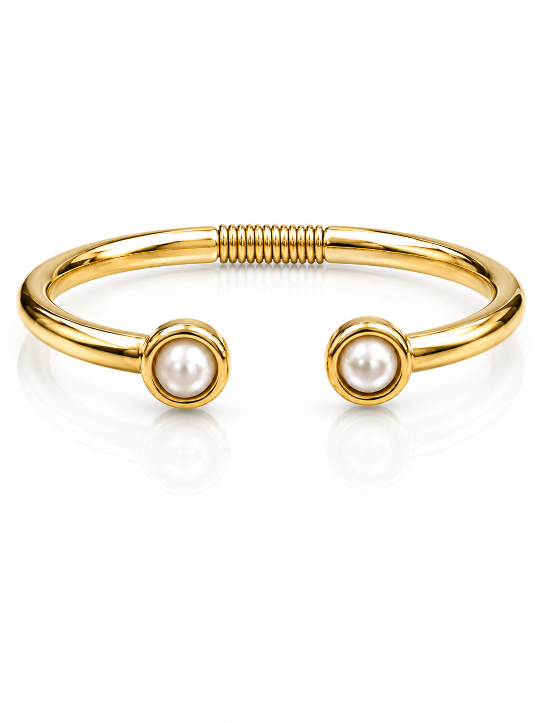 Double Pearl Bangle L110