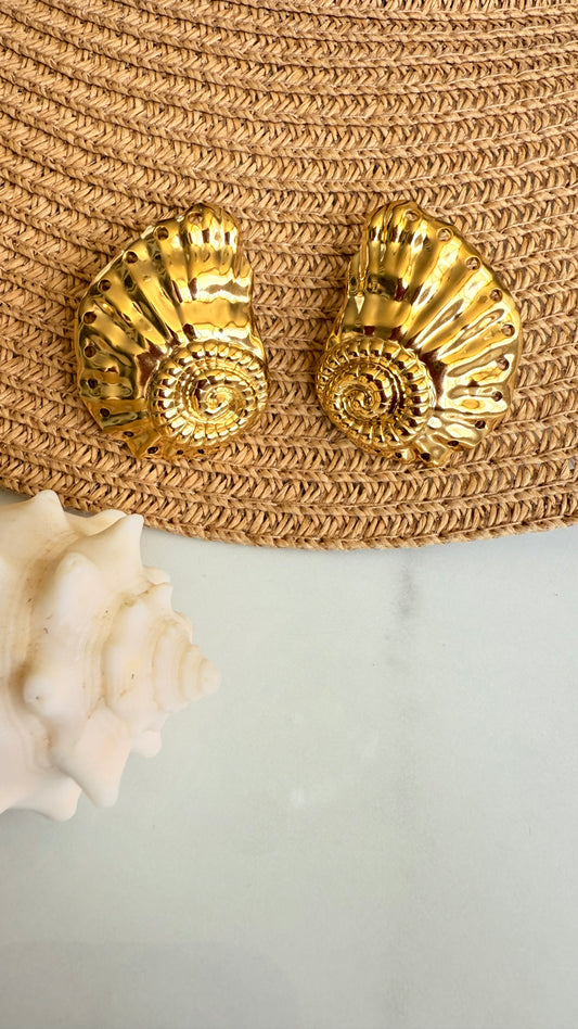 Snail Chunky Earrings