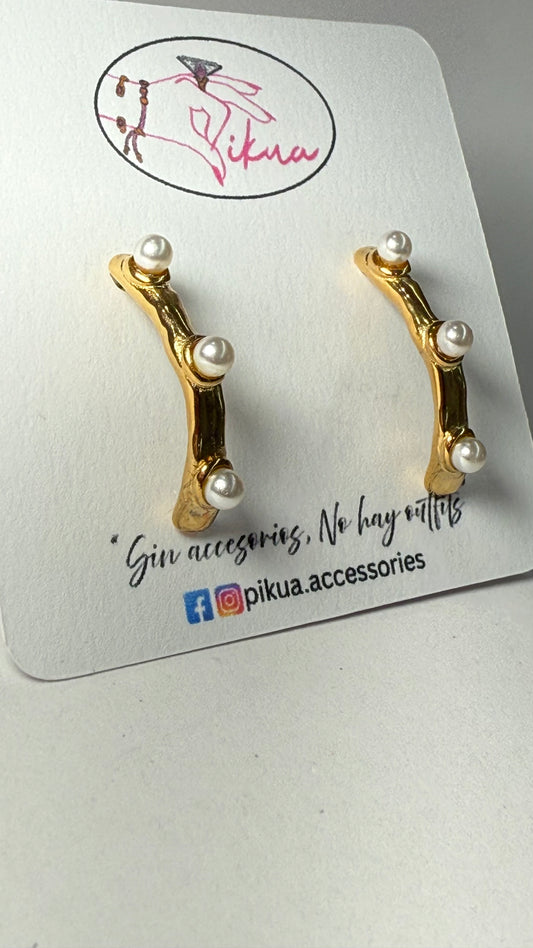Pearls Earrings- S856