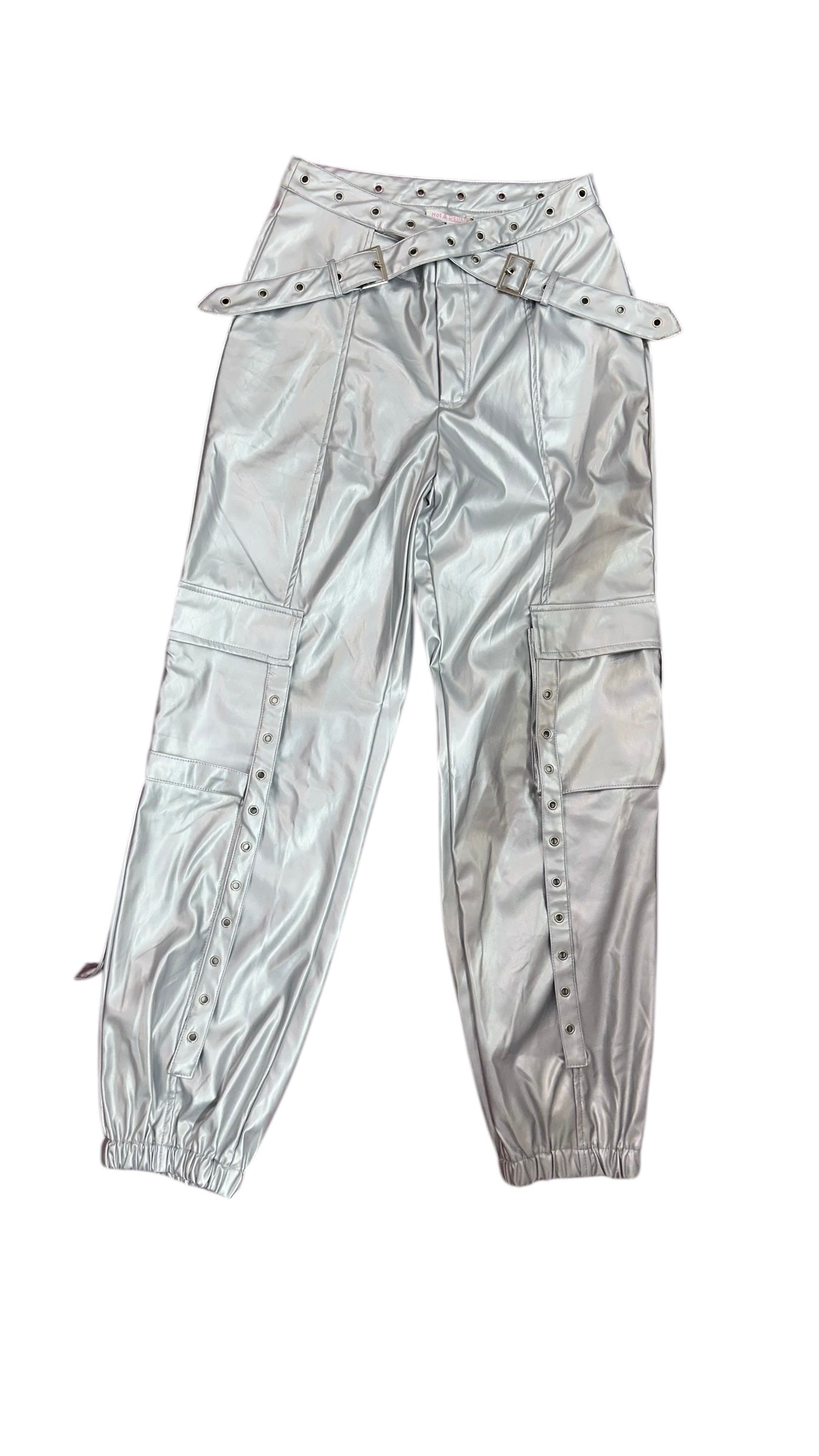 Silver Cargo Pants