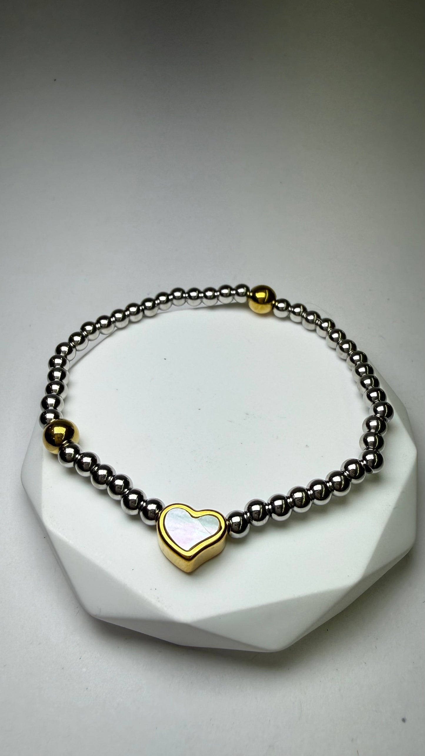 Nácar Heart Bracelet - S607