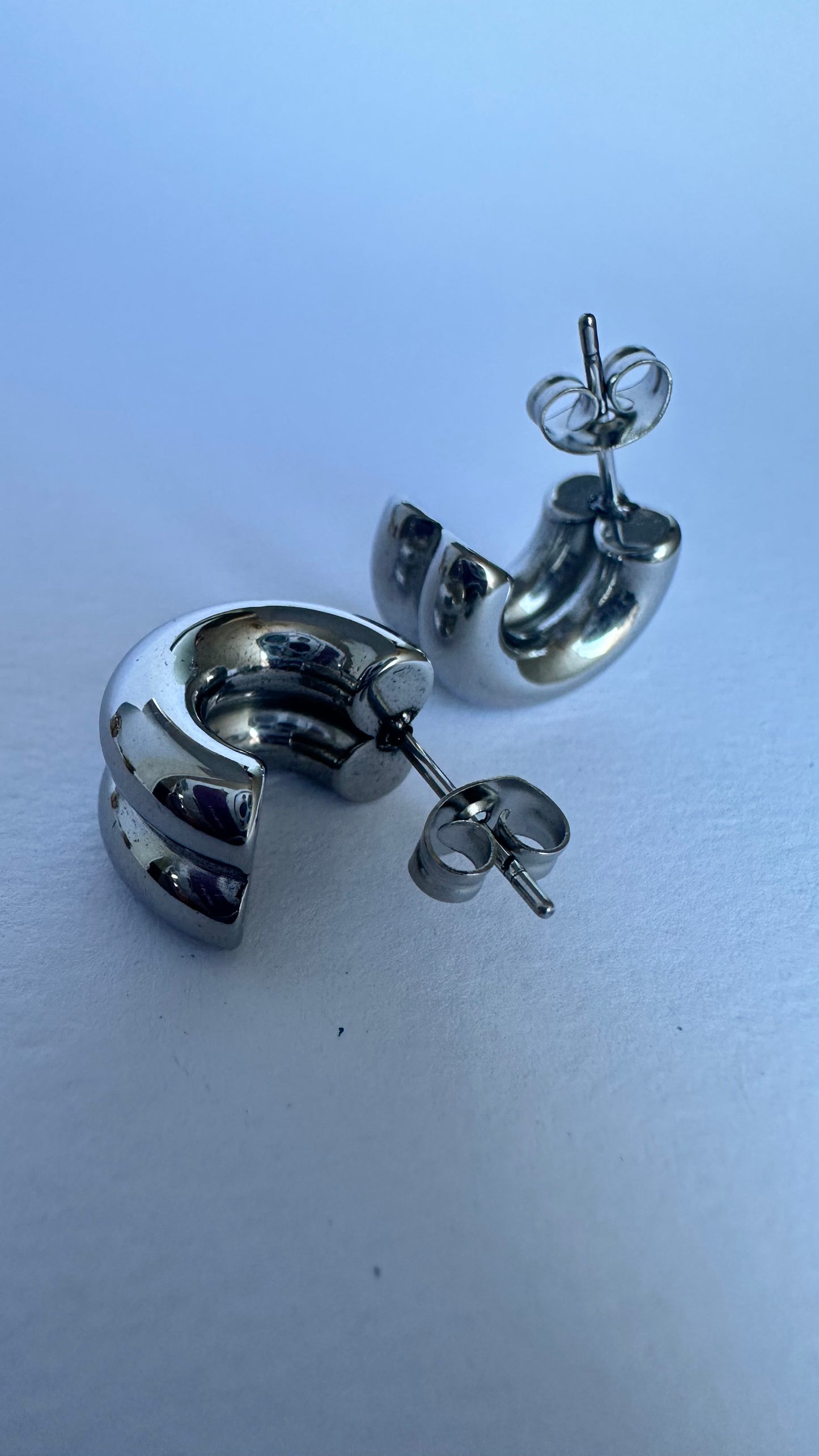 Double Hoops Earrings-S1726