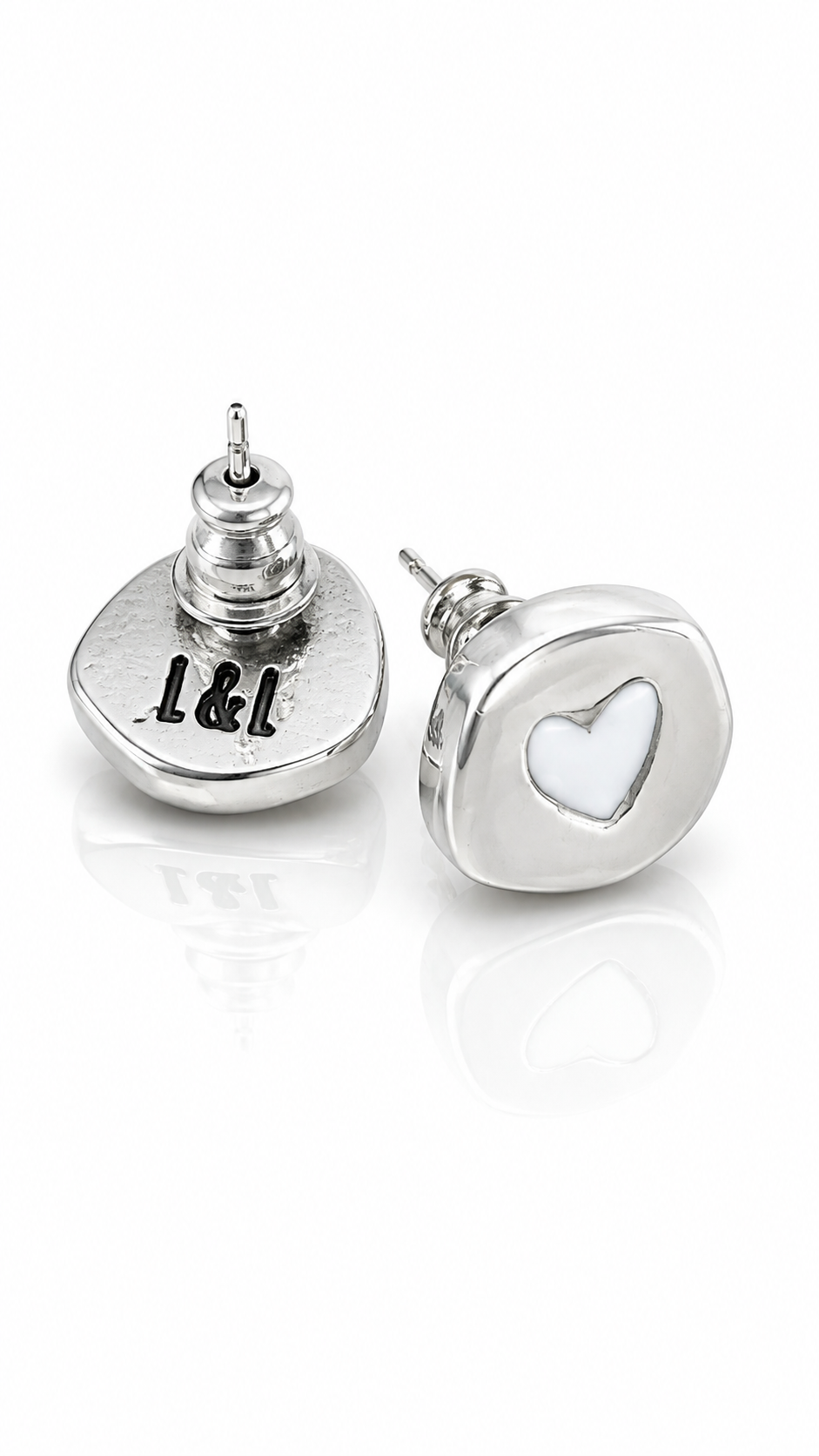 Hearts Stud Earrings - L21