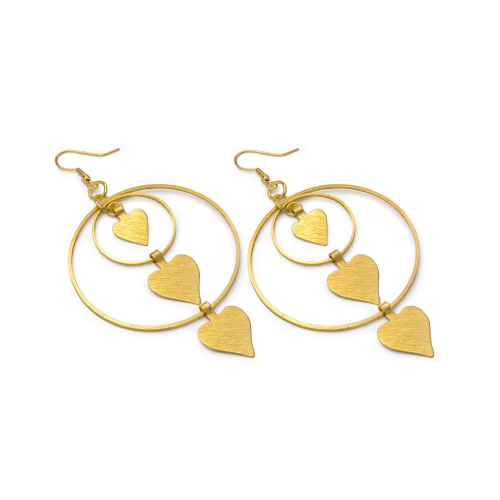 Three Brass Hearts- B12
