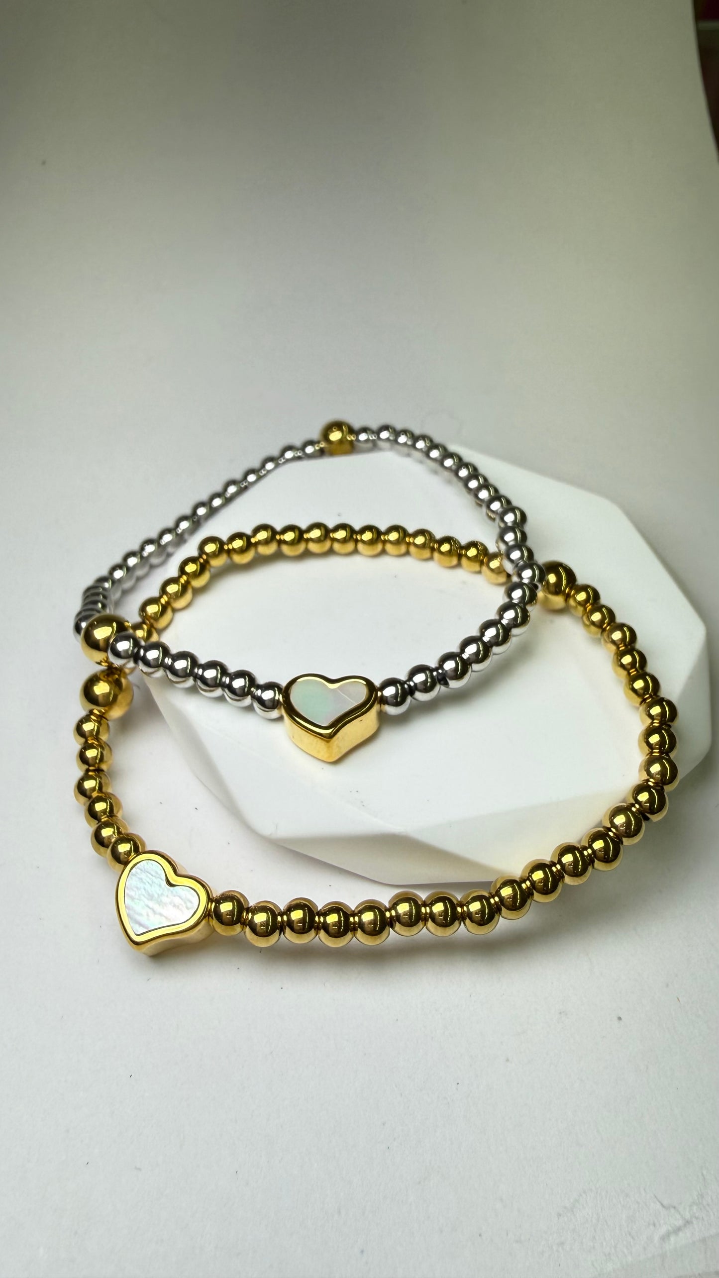 Nácar Heart Bracelet - S607