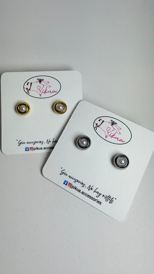 Elegant pearl Stud- S44