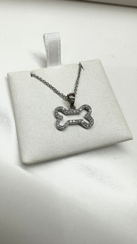 Huesito Steel Necklace- S02